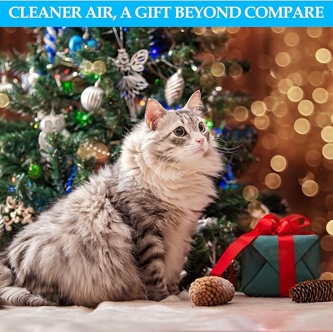 Cat Litter Deodorizer Air Ionizer Ozone Generator Odor Eliminator for Home Pets Litter Box Room Toilet Garage Air Purifier or Car, Rooms, Smoke 99% Pets Poof Odor Eliminator Odor Removal