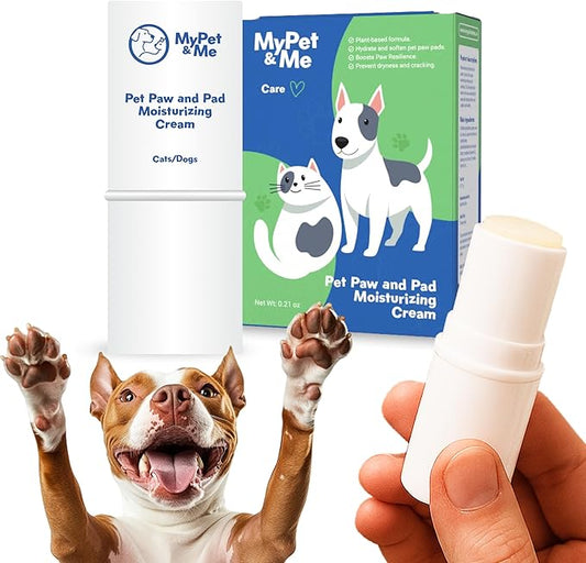 My Pet & Me Dog & Cat Paw and Nose Balm – 6g | Lick-Safe, Natural & Moisturizing Paw Balm for Dry or Cracked Pads | Gentle Nose & Paw Care