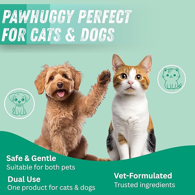 100 Finger Wipes for Pet Lovers - Pet Ear Wipes for Dogs & Cats - Ear Cleaner & Dog Ear Infection Treatment - Cleans Ears, Reduces Itching & Odor, Removes Wax, Relieves Irritation