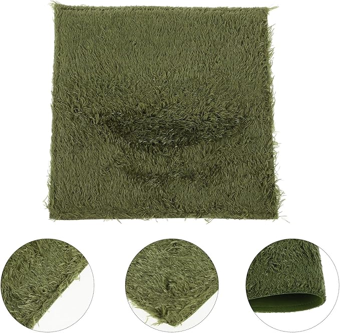 GANAZONO Reptile Carpet Bedding Mat for Turtles Lizards Tortoises Climbing Pets Supplie Terrarium Liner Reusable Non-Adhesive Moss Substrate for Comfortable Habitat