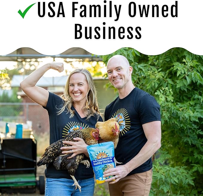 Herb Supplement for Backyard Chickens - Natural Chicken Treats, Poultry Feed Botanical Mix, Plant-Based Coop Snacks for Daily Wellness, Feather Quality, Egg Production, USA (20 LB)