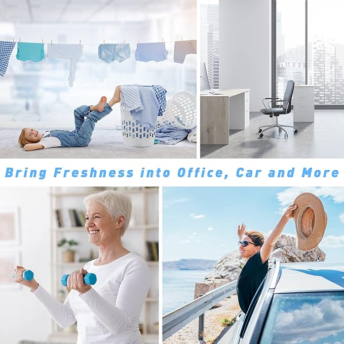 Fragrance Oil, ESSLUX Clean Set of Scented Oils, Essential Oils for Diffuser for Home, Premium Soap & Candle Making Scents, Aromatherapy Oils Gift Set - Clean Air, Fresh Linen, Warm Cotton and More