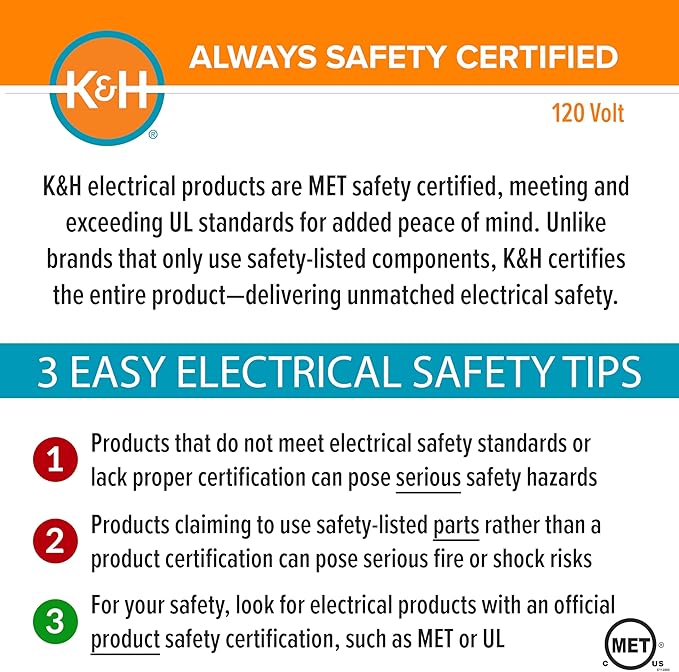 K&H Pet Products Small Animal Outdoor Heated Pad, Waterproof, Chew Resistant, Safety Listed, Indoor Outdoor Heater Warming Pad for Cat Houses, Rabbit Hutches, or Chick Brooders - 12 X 9in Tan 20W