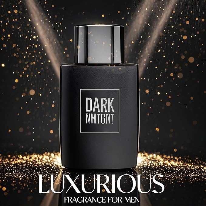 3Pack Men Colognes Choco Musk&Dark Knight&Victory Infamous Eau De Parfume Spray with Woody Floral & Fruity Scent Perfume Gift Set Day to Night Luxury Fragrances