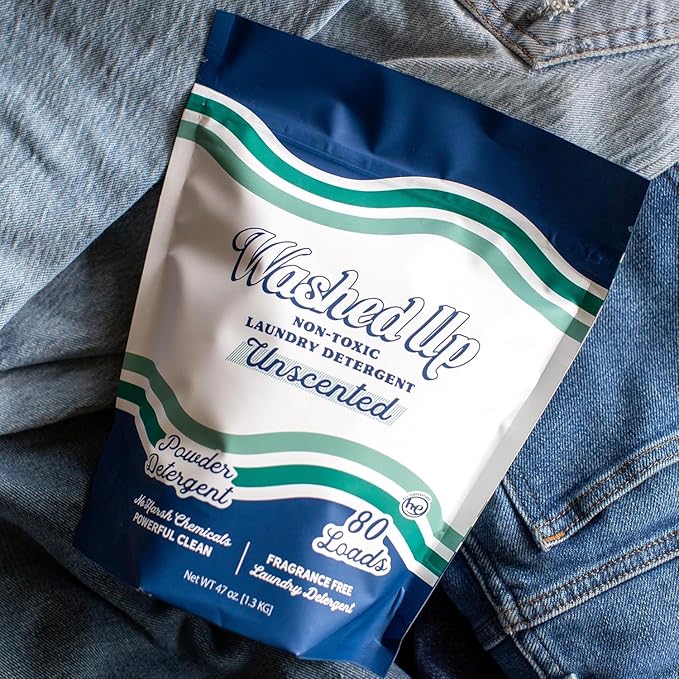 Laundry Detergent Powder | Safe for Sensitive Groups | Powerful Clean | Plant & Mineral-Based | Made in USA