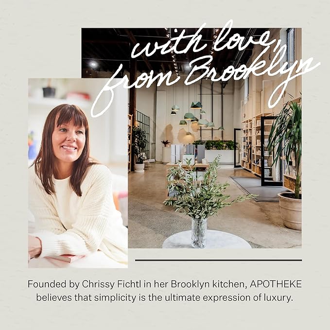 Apotheke Signature Candle Scented Candles for Home, Firewood - 10.5 oz Seasonal Soy Wax Jar Candle - Long-Lasting Fall Scented Fragrance with Perfume-Grade Essential Oils