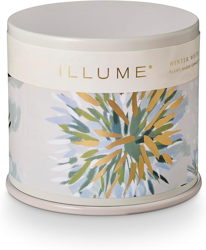 ILLUME Vanity Tin Candle, Winter White, Signature 11.8 oz.