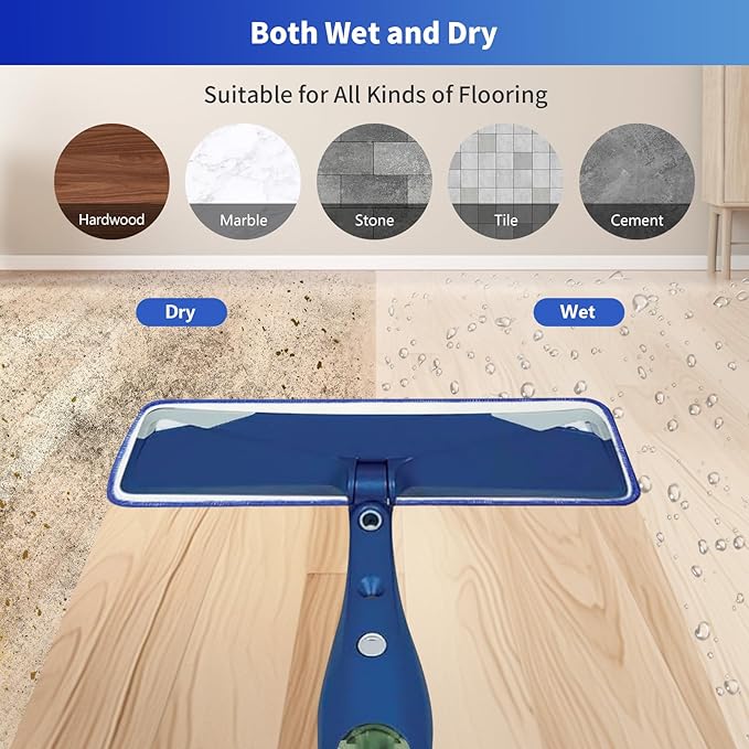 10 Pack Microfiber Cleaning Pads for Bona Family of Mops,Washable & Reusable Mop Pads Refill Replacement Safe for Hardwood and Multi-Surfac Floors Have Super-Absorbent