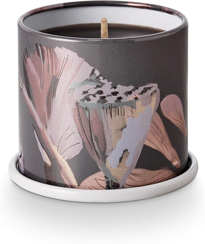 ILLUME Demi Vanity Tin Candle, Woodfire