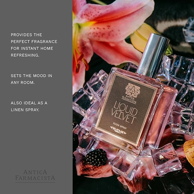 Antica Farmacista Room Spray - Liquid Velvet, 3.4 Fl Oz (Pack of 1)
