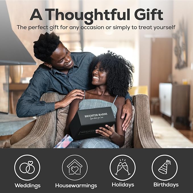 Amber Shampoo and Conditioner Dispenser Set by Brighter Barns - Refillable Plastic Shower Dispenser for Bathroom - Body Wash and Shampoo Bottles with Tray - Boho Decor for Airbnb, Hotel, Gift (Amber)