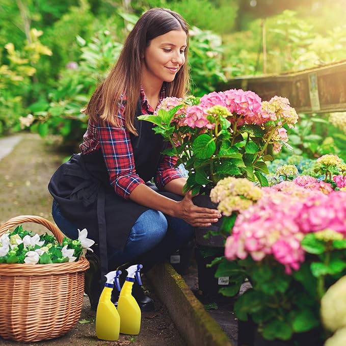 24 Pieces Trigger Sprayer Spray Bottle Top Replacement Bottle Sprayer Nozzle Mist Sprayer Head and 5 Pieces Clear Mini Funnel for Home Office Cleaning Supplies, Fit Standard 28/400 Neck Bottles