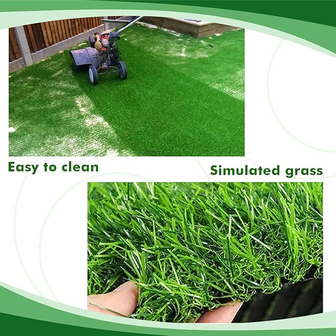 118 x 39.5in Dog Grass Pad, Extra Large Artificial Grass Turf Mat, Fake Grass for Large Dog Potty Training Indoor Outdoor Balcony Patio Lawn Decoration
