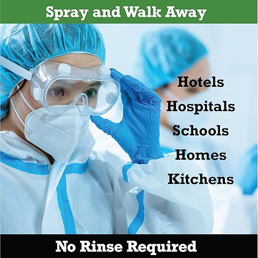 SNiPER Hospital Disinfectant, Odor Eliminator & All-Purpose Cleaner, Set of 4 Ounce Spray, 16 Ounce Spray, and 1 Gallon Bottle