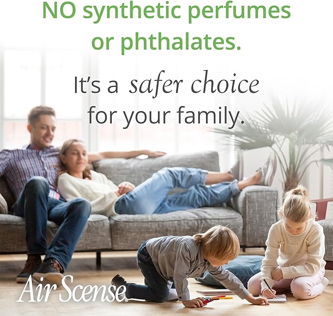 Air Scense Air Freshener Deodorizer Room Spray for Bathroom & Home, Essential Oils, Natural Vanilla - 7 fl oz (1-Pack)