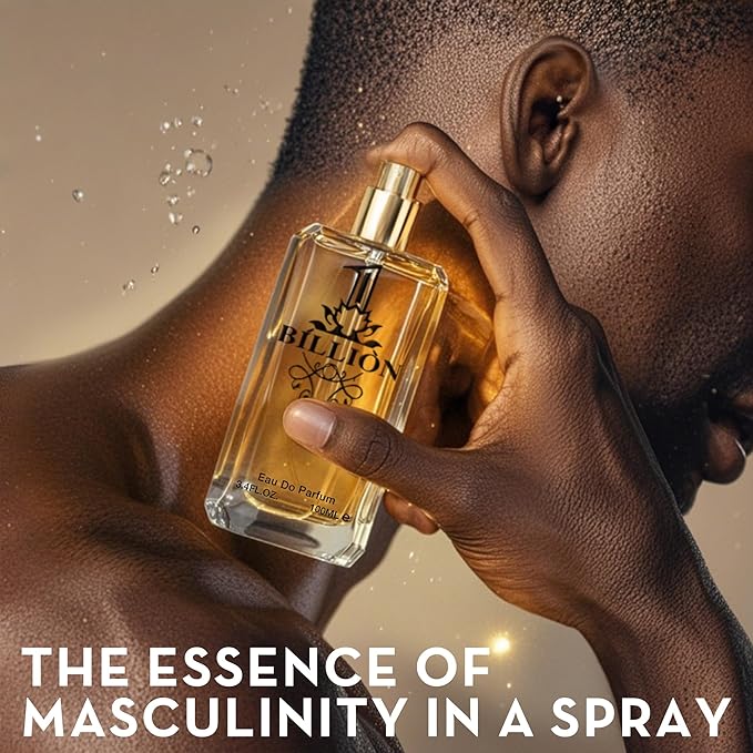 Men's Cologne Include 4 Variety Pack Perfume Gift Set- 3.4 Fl Oz Each Eau De Parfume Tobacco,Musk,Woody,Masculine Scent Long Lasting Fragrance(Bundle B)