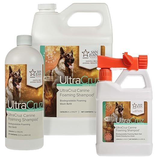 UltraCruz Canine Foaming Shampoo®, 32 oz Refill