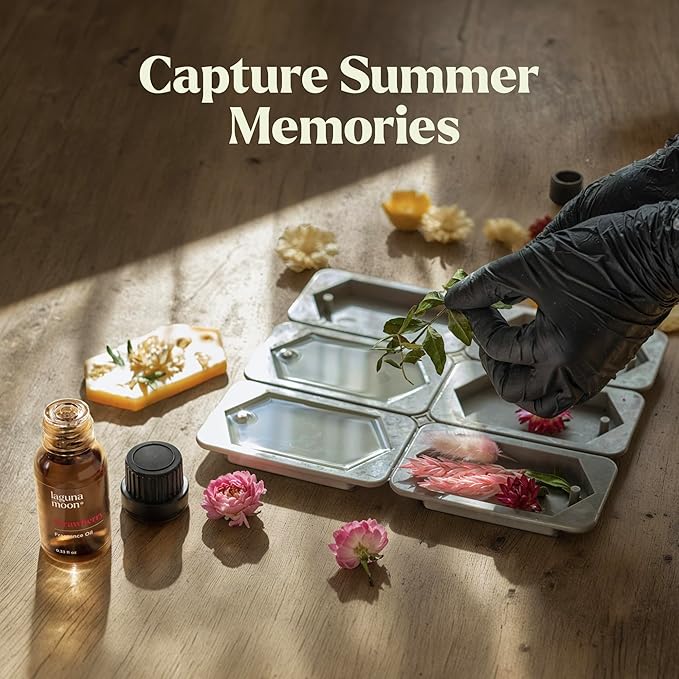 Fragrance Oil Set - Premium Grade 10 Pcs Scented Oils for Candle Making, Soap Scents, Aroma Beads, Bath Bombs, Perfume & Flavoring Oil for Lip Gloss - Essential Oils with Fruity Scents (10ml)