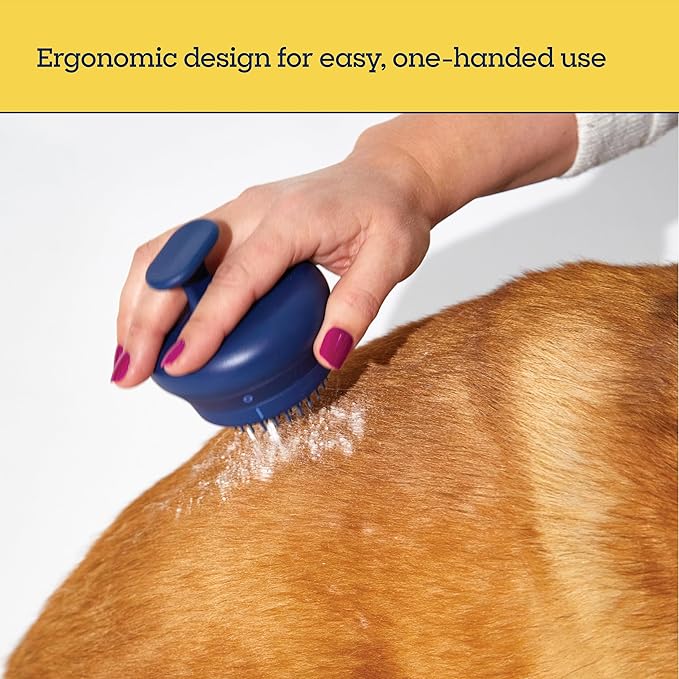 Pet Life Unlimited Dry Shampoo Refillable Applicator & 3 Count Dry Shampoo Powder Refills