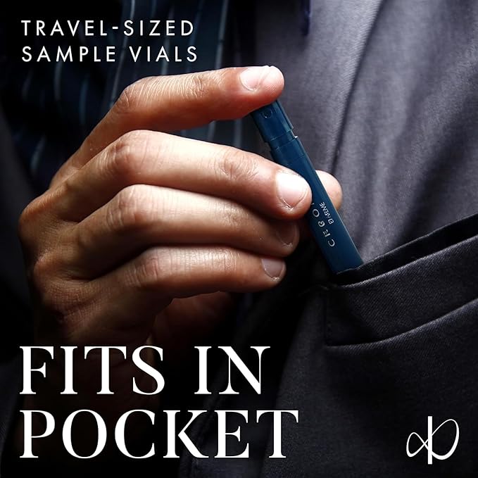 Infinite Scents Cologne Samples for Men - 12 Designer Fragrance Brands