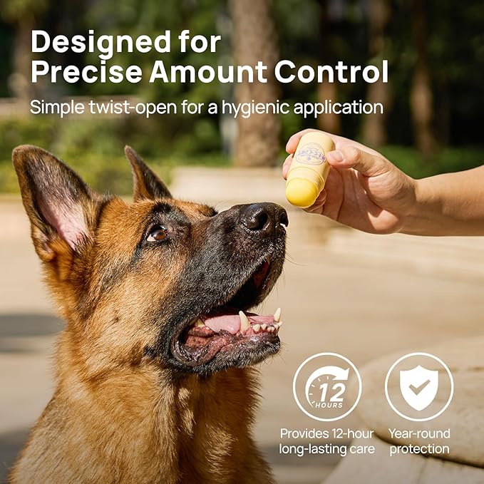 HICC PET Dog Nose Balm - Soothes Repairs Moisturizes Dry Cracked Nose - Dog & Cat Snout Soother Butter Balm with Essential Oil - All Natural & Lick Safe - Dog's Nose Daily Care & Protection