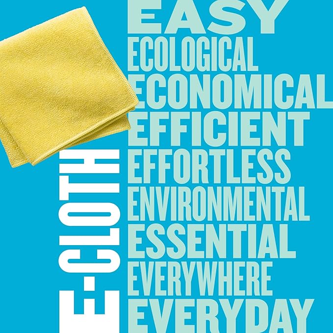 E-Cloth Bathroom Cloth, Microfiber Cleaning Cloth…