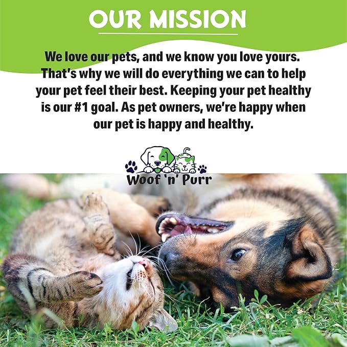 Woof 'n' Purr Natural Dog Ear Cleaner and Infection Treatment for Dogs - Dog Drops for Itching, Irritation, & Redness - Ear Infection Treatment for Dogs - 1 fl oz - Bacon Flavor