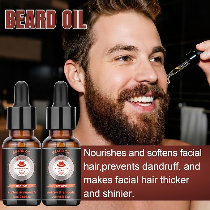XIKEZAN Beard Care & Grooming Sets with Beard Oils, Balm, Wash, Conditioner, Brush, Comb, Scissors, Birthday Gifts for Men, Valentines Gifts for Him, Fathers Gifts for Dad, Christmas Stocking Stuffers