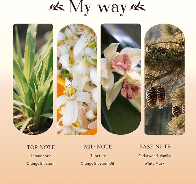 Hotel Diffuser Oils Gift Set, Joosing Hotel Scent Essential Oils 4 x 30ml Large Bottles (4 Fl Oz Total), Premium Fragrance Oil No. 10011 My Way for Le Labo Aromatherapy Diffusers and Humidifiers