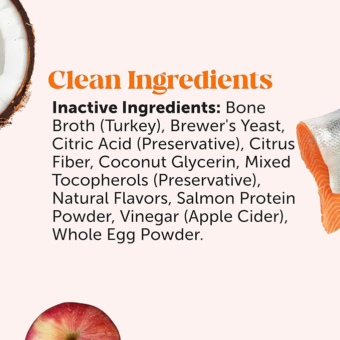 Pet Honesty Dog Joint Supplement with Salmon Oil for Dogs - Ease Stiffness, Reduce Discomfort & Support Joint Mobility Liquid Supplement, Dog Food Topper Bone Broth with Glucosamine for Dogs (12 oz)