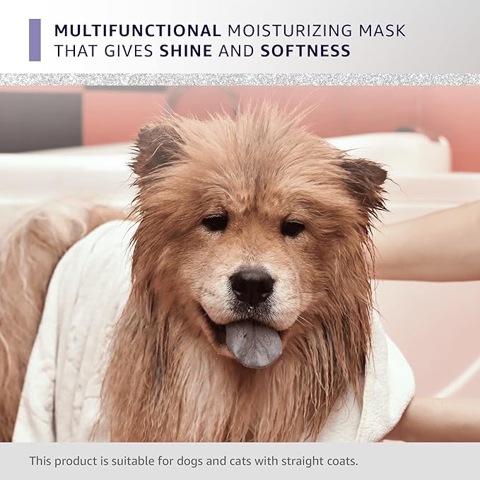 Hydra Intense Repair Silky-Smooth Mask, Coat Conditioner for Dogs and Cats,16.2 oz