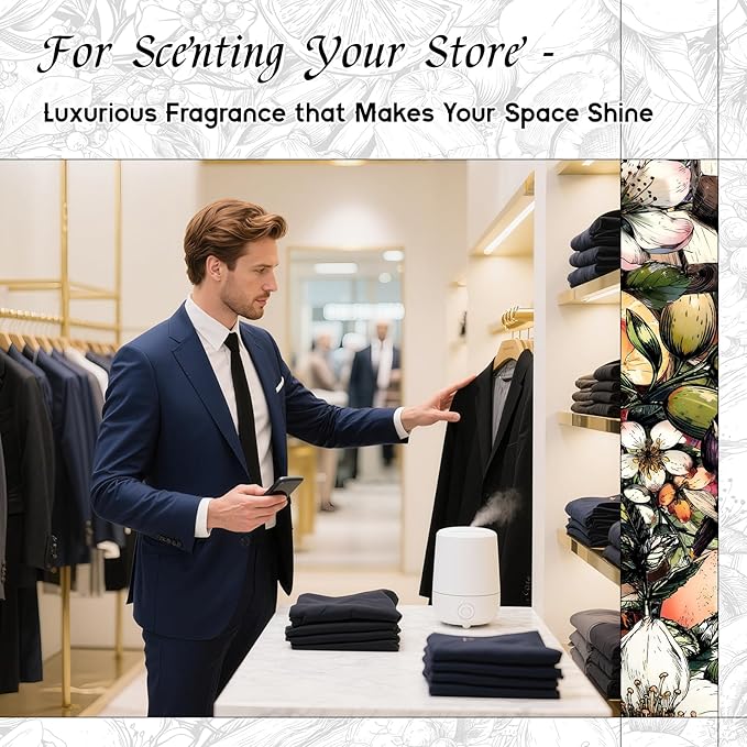 HIQILI Aqueous Bloom Diffuser Oil for Humidifier, Pets & Home, Long - Lasting Scent for Large Spaces, DIY & More - 0.34 Fl Oz