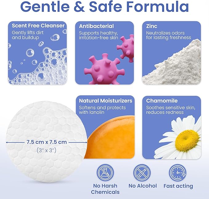 AKC Pet Eye Wipes for Dogs & Cats – Tear Stain Remover & Eye Discharge Cleaner – Hypoallergenic Grooming Wipes, 100 Count (Unscented) AKC 3 * 3" PET Eye Wipes UNSCENTED 100 Count