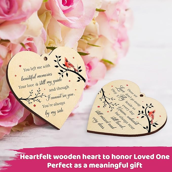 4x6 Rotating Picture Frame Memorial Wooden Gift You Left Me Beautiful Keychain Loss of Loved One Nanny Papi Daddy Sister in Heaven Double-Sided Photo Funeral Sympathy Ceremonies Table Decor HR3-N