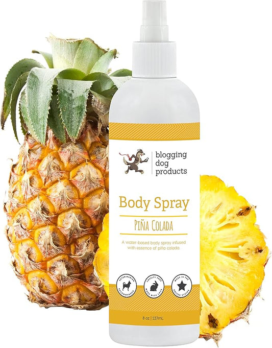 Dog Deodorizing Spray – Pina Colada Scented Dog Perfume for Smelly Dogs – Safe, Refreshing Grooming Spray Pina Colada Dog Cologne & Odor Eliminator – Long‑Lasting Tropical Freshness for Dogs