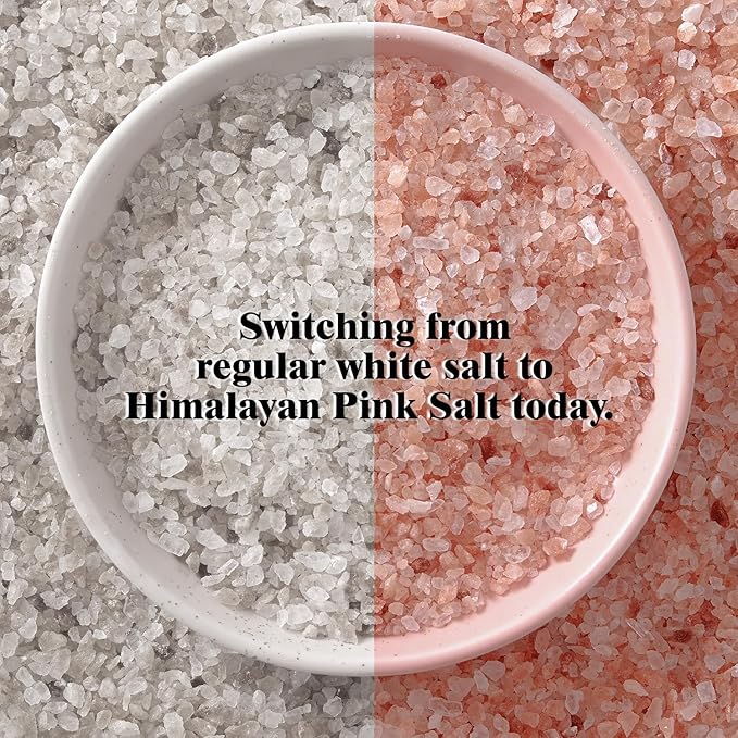 Himalayan Chef Pink Himalayan Salt Fine Grain, 5 lbs Plastic Jar - Pure, Natural, Kosher, Non-GMO, Mineral-Rich, for Cooking, Seasoning, Baking, Table Use