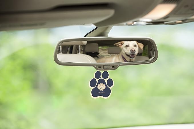 One Fur All Pet & Car Air Freshener - Moonlight Pack of 4 - Non-Toxic, Pet-Friendly, Hanging Odor Eliminator