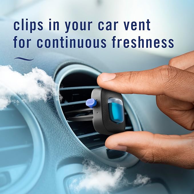 stocking stuffers for men, febreeze, fabreeze, febreeze, car air freshener, fragrance stick on, for cars, air refresher, febreze clip, auto, automobile, car smell fighter, vent air freshener