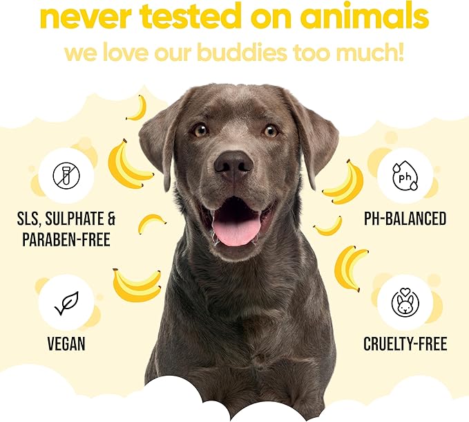 Banana Dog Shampoo & Conditioner by Buddycare (169.07oz)