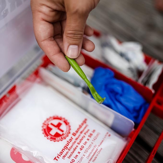 TickCheck Tick Remover Value 3 Pack - Tick Remover Tools + Tick Identification Card - for Humans, Dogs & Cats (1 Set)