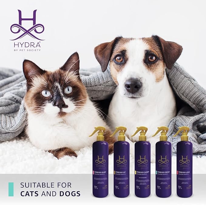 Hydra Forever Fresh Pet Cologne, Finishing Cologne for Dogs and Cats, Grooming Spray, 15 FL. OZ