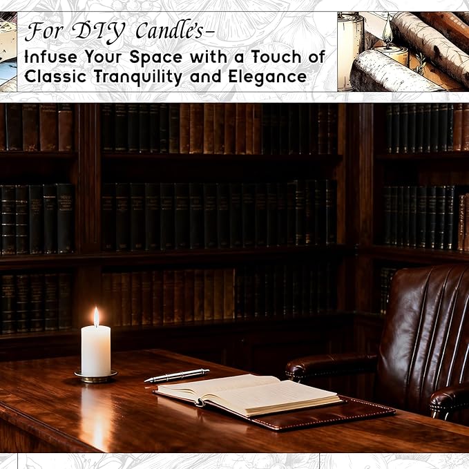 HIQILI Leather Fragrance Oil, Men's Scent, for Car Air Freshener Use, Soap, Candle, and Long-Lasting Perfume Making - 5.07 Fl Oz