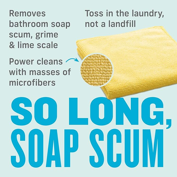 E-Cloth Bathroom Cloth, Microfiber Cleaning Cloth…