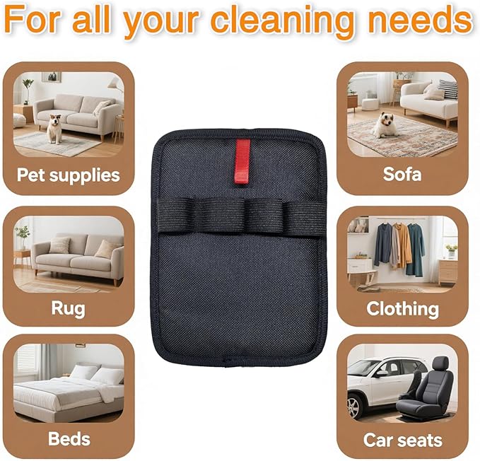 3Pcs Pet Hair Removal Glove,Pet Hair Cleaning Gloves,Dogs Hair Gloves for Bed or Couch