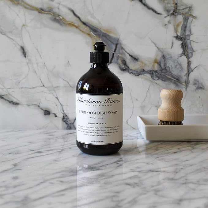 Murchison-Hume Dish Soap (Classic Label) (17 Ounce PET, Pack of 2, Lemon Myrtle)