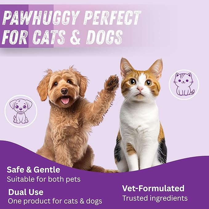 100 Finger Wipes - Pet Dental Wipes for Dogs & Cats - Dog Teeth Cleaning Powder & Toothpaste Alternative - Dog & Cat Teeth Cleaning Wipes - Freshen Breath & Reduce Plaque