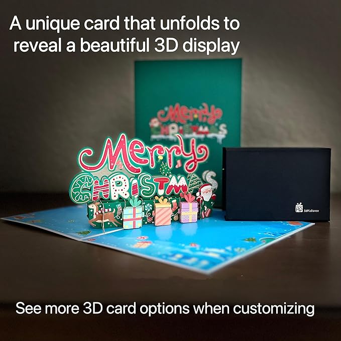 3D Crystal Photo, Personalized Gifts with Your Photo for Dad, Mom, Him, Her, Wife and Husband. Customized Picture Gift for Christmas, Birthday, Wedding, Anniversary, Memorial, Valentines Day