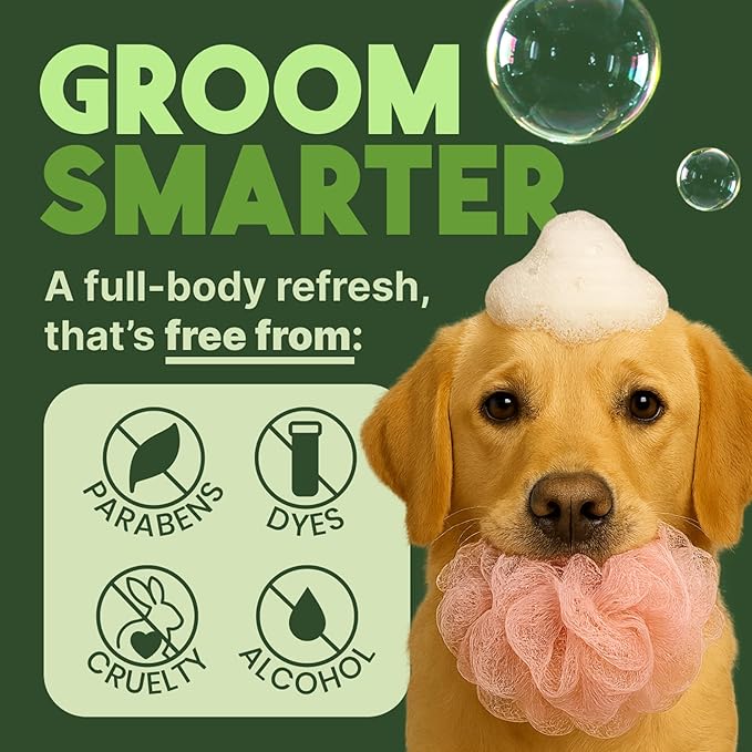 TropiClean Deodorizing Dog Shampoo for Smelly Dogs, Professional Dog Shampoo, Powerful Odor Control, Puppy Safe, Aloe & Coconut Scent, 1 Gallon