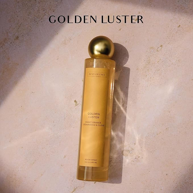 Orange, Cedarwood & Clove Room Spray - Benevolence LA Air Freshener & Fabric Freshener Spray for Home & Linen
