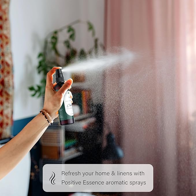 Natural Room & Linen Spray, A2 Charm, Made with Essential Oils & Natural Vegan Ingredients - Freshen Your Space with the Bright Long Lasting Aroma - Non-Toxic and Eco-Friendly, Essential Oil Blend